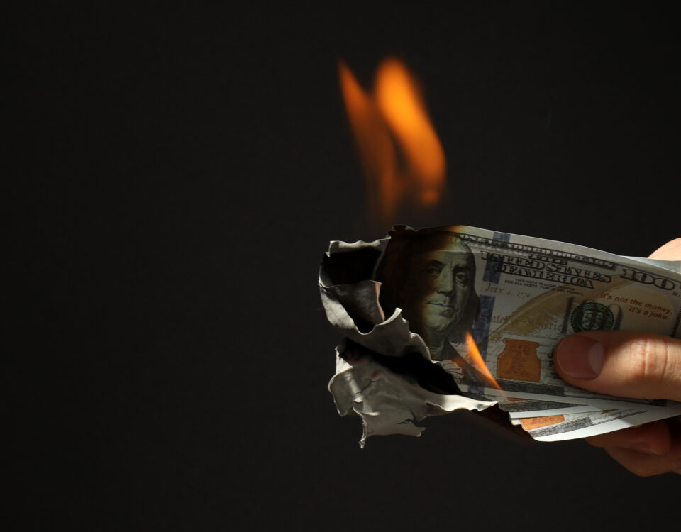 Frustrated business owner dealing with wasted Google Ads spend in Gainesville FL