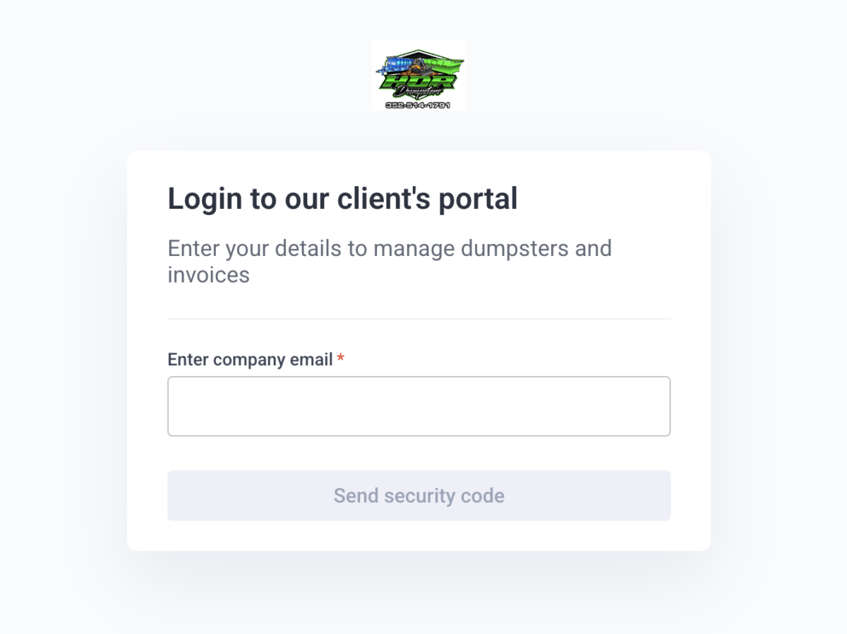 HDR Dumpsters — A Custom Website with Industry-Specific CRM Integration and 18+ Months of Renewal