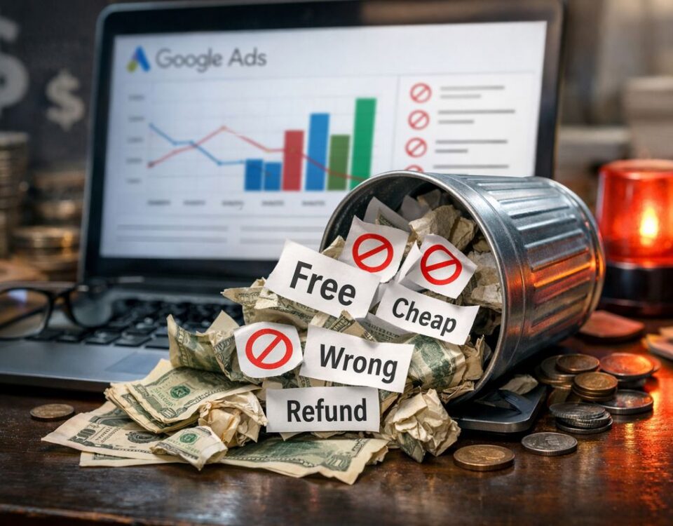 Negative Keywords: The Single Biggest Reason Your Ads Waste Money